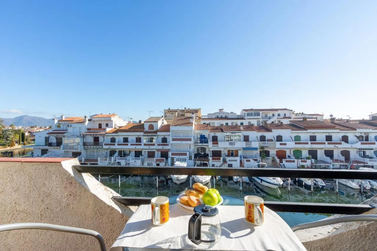 Empurialola - Precioso Apartamento Vistas A Los Canales En Empuriabrava- 146 公寓 艾姆布里亚布拉瓦